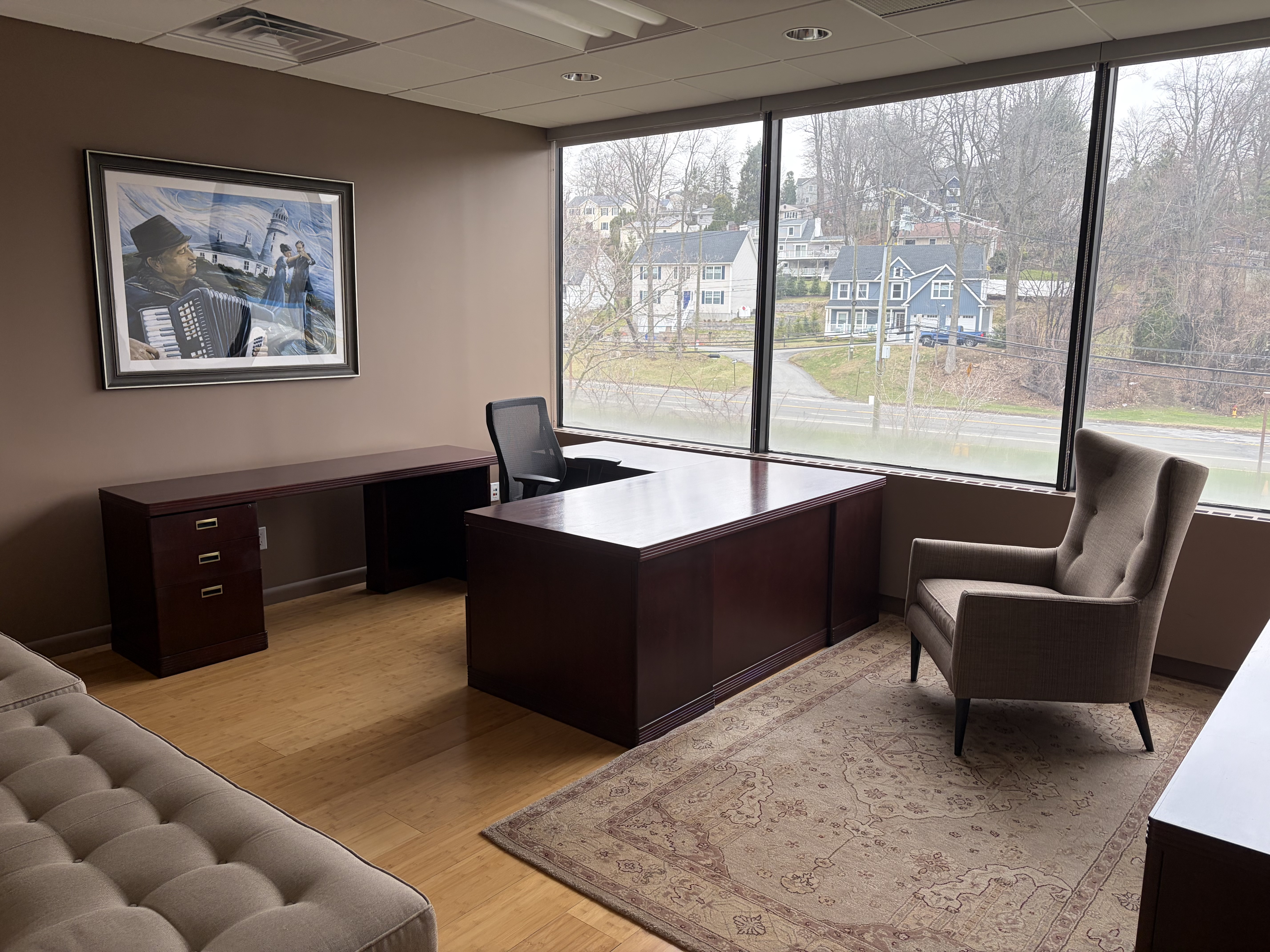 Windowed private office